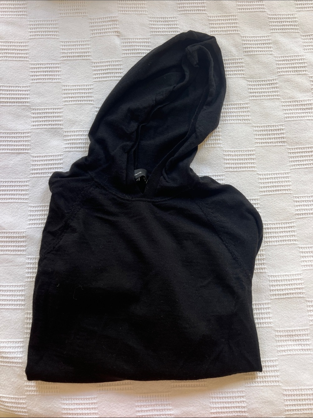 100% wool black vince sweater